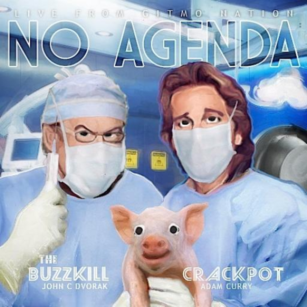 Cover for No Agenda Show 120: The Clinton Gore Man Hug