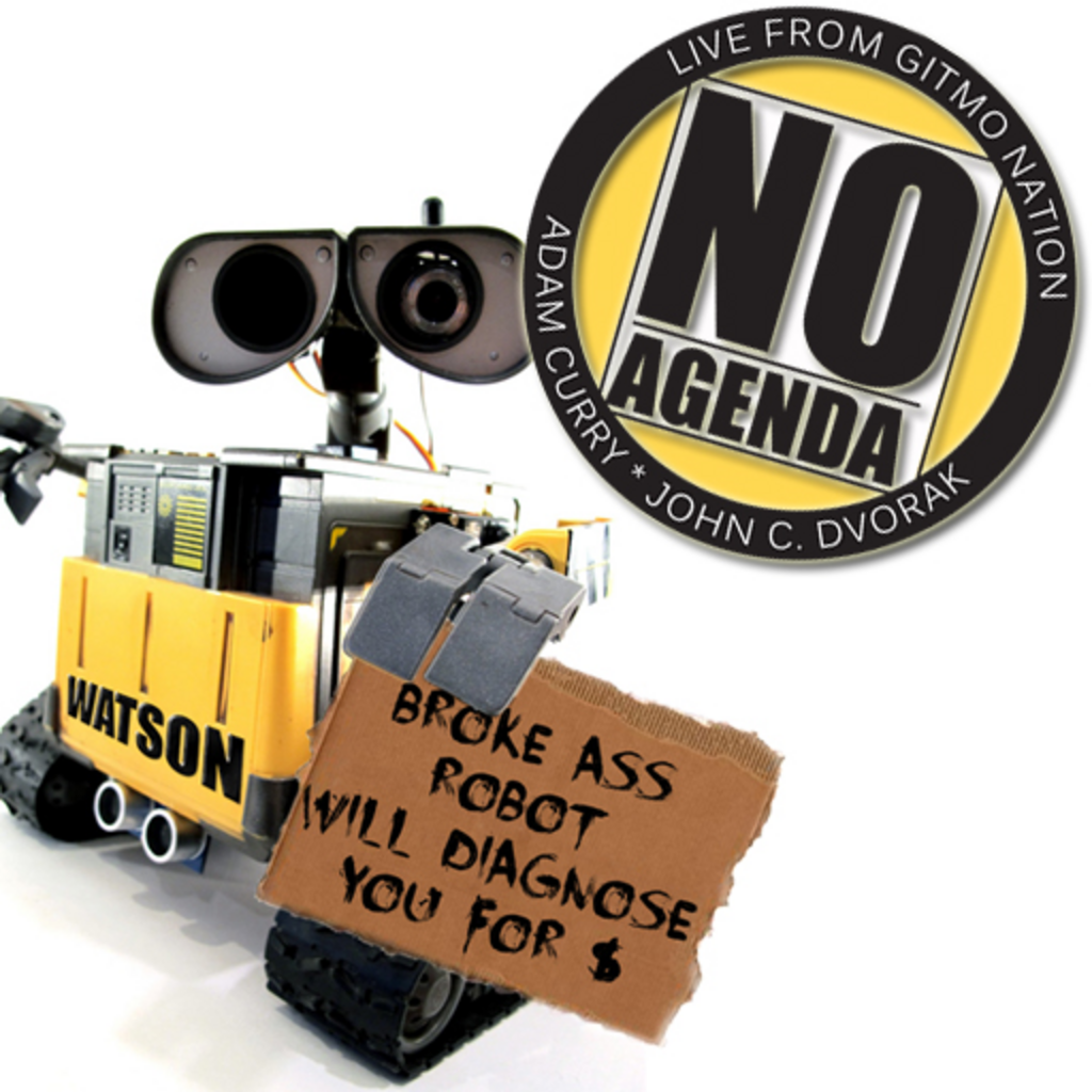 Cover for No Agenda Show 581: Message from the Future