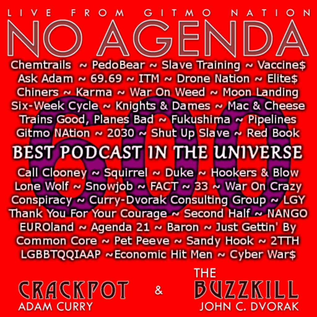 Cover for No Agenda Show 600: Seven Proxies