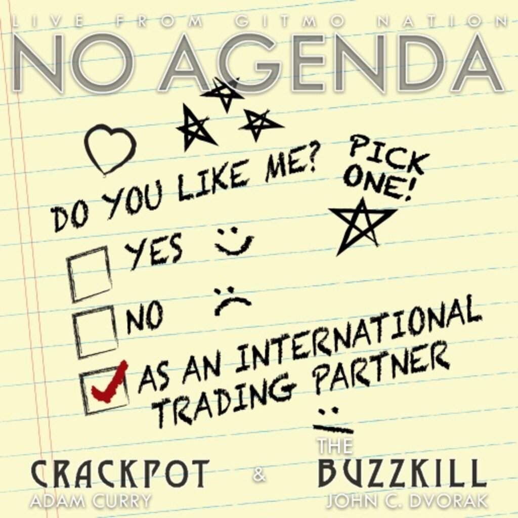 Cover for No Agenda Show 819: non-binary person