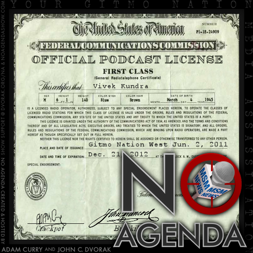 Cover for No Agenda Show 309