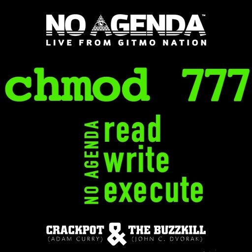 Cover for No Agenda Show 777